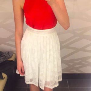 RW&Co. White a-line skirt Sz. 0